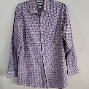 Van Heusen 16 32/33 shirt button down wrinkle free flex collar regular fit